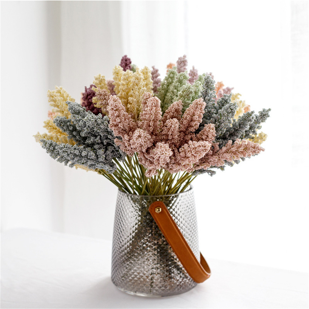 Supply For Florist - 6 Pieces /Bundle PE Lavender Artificial