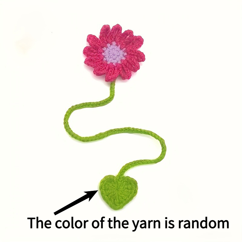 6pcs Hand-Crocheted Daisy and  - Supply For Florist review and price