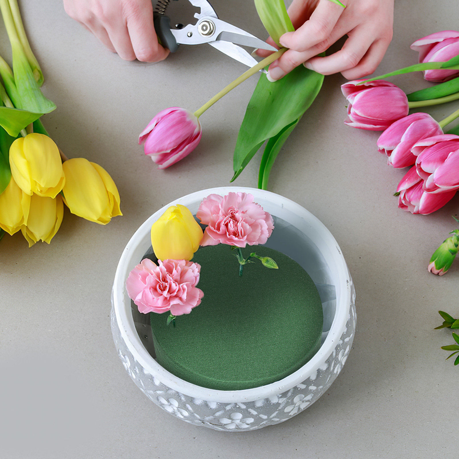 4Pcs Florist Foam Flower Mud A - Supply For Florist review and price